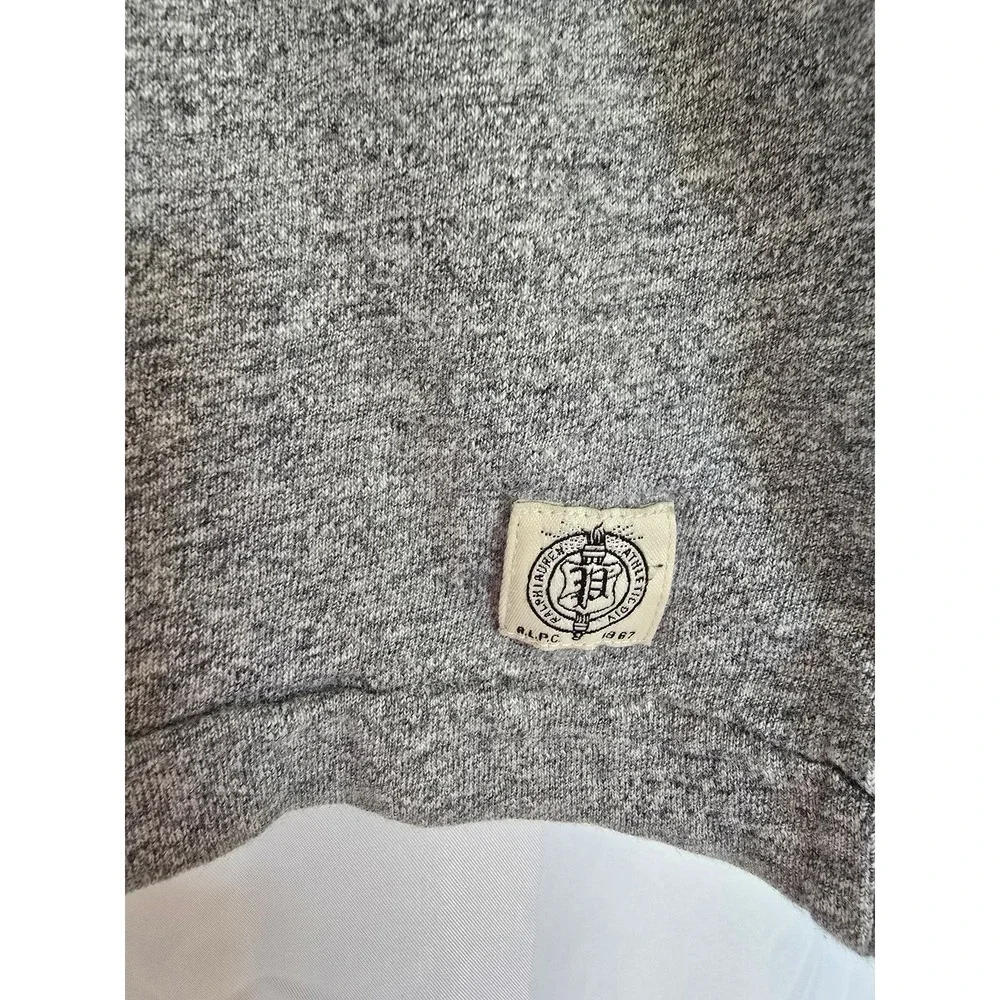 Vintage Polo Ralph Lauren Mens XL‎ TALL Grey Boxing Glove NY 711 Graphic T Shirt
